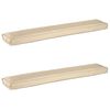 vidaXL Juego de cojines de paleta 2 pcs Beige 200 x 40 x 8 cm