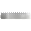 vidaXL Borduras para c&eacute;sped 10 pcs Plateado 103 x 0,05 x 22 cm