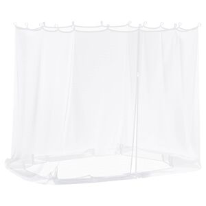 vidaXL Red contra mosquitos para gazebo 220 mesh Blanco 2 x 2 x 2 m