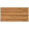 vidaXL Encimera 100 x 50 x 3,5 cm Rectangular Madera de teca maciza