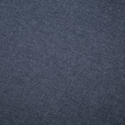 vidaXL Sofá con forma de L tapizado de tela gris oscuro 186x136x79 cm