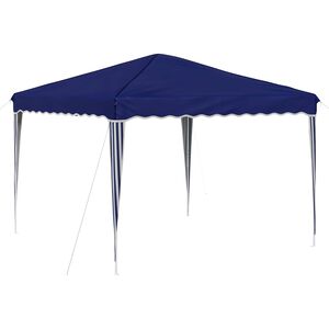 vidaXL Carpa Plegable para Fiestas Azul 288 x 288 x 245 cm Tela Oxford
