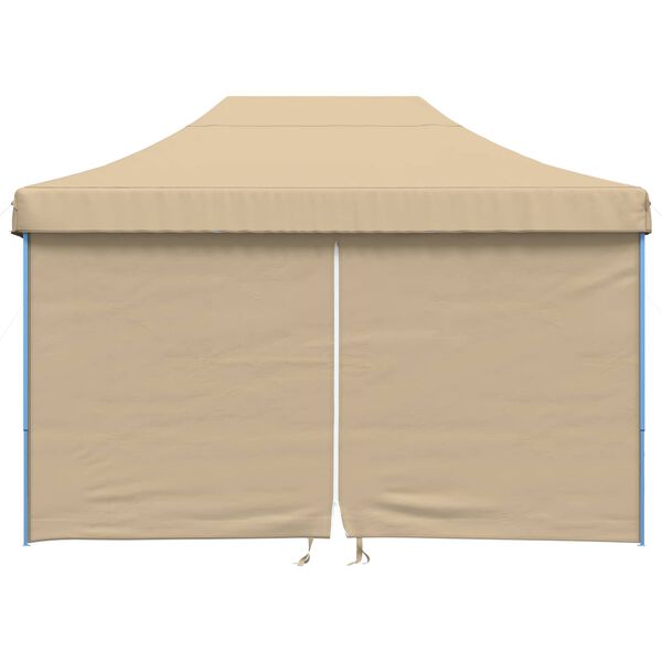 vidaXL Carpa de Fiesta Beige 279 x 410 x 315 cm Tela Oxford