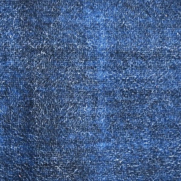 vidaXL Alfombra lavable plegable poli&eacute;ster azul marino 200x300 cm