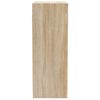 vidaXL Armario de pared madera ingenier&iacute;a roble Sonoma 34,5x32,5x90 cm