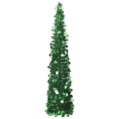 vidaXL Árbol de Navidad artificial emergente PET verde 150 cm