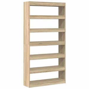vidaXL Librer&iacute;a Roble Sonoma 100 x 30 x 198 cm Madera de ingenier&iacute;a