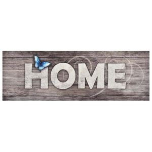 vidaXL Alfombra de cocina lavable Home 45x150 cm