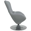 vidaXL Sill&oacute;n huevo Gris Claro 63 x 73 x 90 cm tela