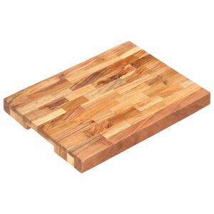 vidaXL Tabla de cortar de madera maciza de acacia 40x30x4 cm