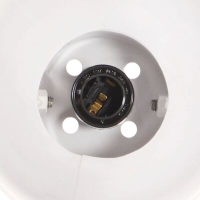 vidaXL Lámpara de pared industrial blanca 65x25 cm E27