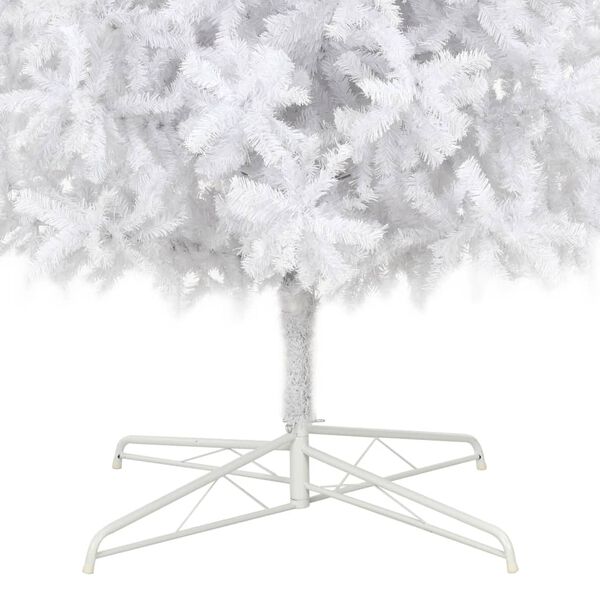vidaXL Árbol de Navidad artificial preiluminado con luces blanco 400cm