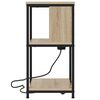vidaXL Armario de Noche 2 pcs Roble Sonoma 38 x 31 x 61 cm