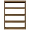 vidaXL Estanter&iacute;a divisor de espacios pino marr&oacute;n miel 100x30x135,5cm