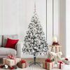 vidaXL Árbol de Navidad artificial Verde 180 cm PVC y Acero y Plástico