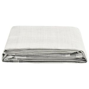 vidaXL Alfombra para tienda de campa&ntilde;a gris 300x250 cm
