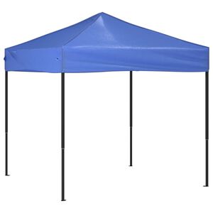 vidaXL Carpa para fiestas plegable azul 2x2 m