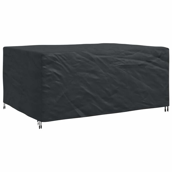 vidaXL Funda para muebles Liso Negro 240 x 180 x 100 cm 210D