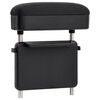 vidaXL Reposabrazos universal para coche negro 23x8x(30-38) cm ABS