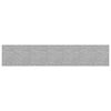 vidaXL Estante flotante pared 2 uds MDF gris hormig&oacute;n 120x23,5x3,8 cm