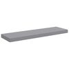vidaXL Estantes flotantes de pared 4 uds MDF gris 80x23,5x3,8 cm