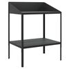 vidaXL Soporte de plantas acero galvanizado antracita 75,5x54,5x100 cm