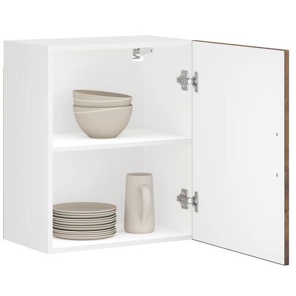 vidaXL Armarios pared para cocina 2 uds Porto roble ahumado