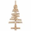 vidaXL Árboles de Navidad Natural 60 cm Madera maciza de pino