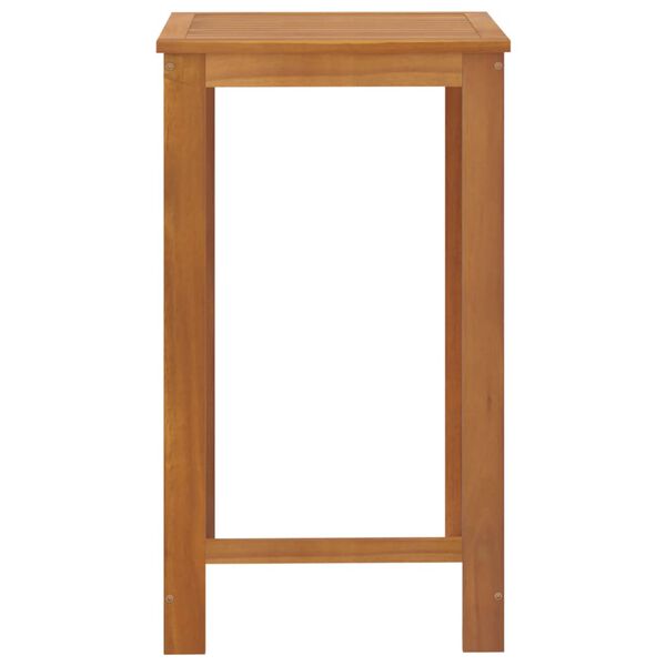 vidaXL Conjunto de bar para jard&iacute;n 3 piezas marr&oacute;n