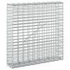 vidaXL Gabion con alambre de 3,5 mm y malla de 5x2,5 cm 50x10x50 cm