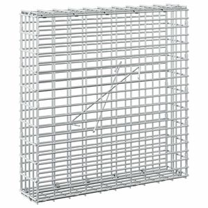 vidaXL Gabi&oacute;n con Alambre de 3,5 mm y Malla de 5x2,5 cm 50x10x50 cm