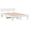 vidaXL Estructura de cama 150 x 200 cm Madera de pino macizo