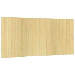 vidaXL Biombo divisor de bamb&uacute; color natural claro ancho 400 cm alto 165 cm