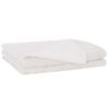 vidaXL Manta con peso Blanco 135 x 200 cm 10 kg 100% Algod&oacute;n 205T