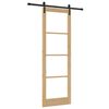 vidaXL Puerta Corredera ORKDAL Natural 78 x 232 cm