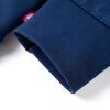 Sudadera infantil azul marino 104