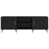 vidaXL Gabinete de TV Roble negro 150 x 30 x 50 cm
