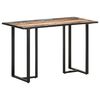 vidaXL Mesa de comedor de madera maciza reciclada 120 cm