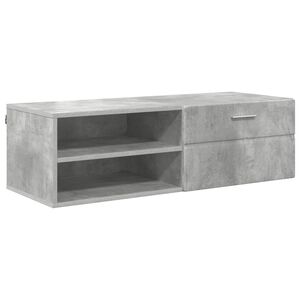 vidaXL Armario de Madera con caj&oacute;n brillante 100,5 x 39 x 30 cm