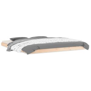 vidaXL Estructura de cama sin colch&oacute;n madera maciza de pino 180x200 cm