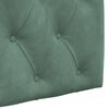 vidaXL Cabecera Colgante Verde Mar 150 x 55 x 7 cm Terciopelo