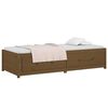 vidaXL Sof&aacute; cama madera maciza de pino marr&oacute;n miel 90x200 cm