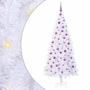 vidaXL &Aacute;rbol de Navidad artificial con 300 LED 210 cm PVC y Acero