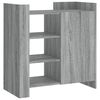 vidaXL Aparador de madera de ingenier&iacute;a gris Sonoma 73,5x35x75 cm