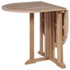 vidaXL Mesa de jard&iacute;n plegable Butterfly madera de teca 120x70x75 cm