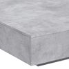 vidaXL Mesa de centro madera de ingenier&iacute;a gris hormig&oacute;n 100x100x31 cm
