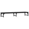 vidaXL Soporte de pantalla madera de ingenier&iacute;a negro 105x23x15,5 cm