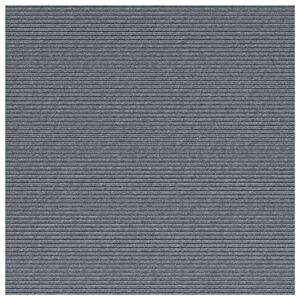 vidaXL Runner de Alfombra Gris Claro 100 x 100 cm tela