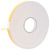 vidaXL Cinta de espuma autoadhesiva Blanco 20mm x 10m Espuma CR