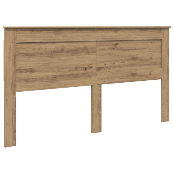 vidaXL Cabecero Roble artesanal 180 cm Madera contrachapada